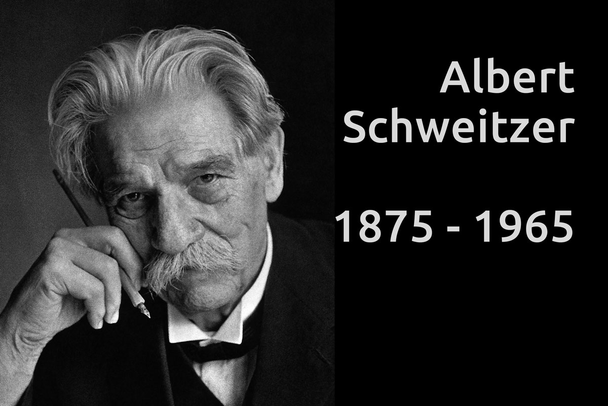 Dimanche 2 octobre 2016 à 17h – Hommage à Albert Schweitzer